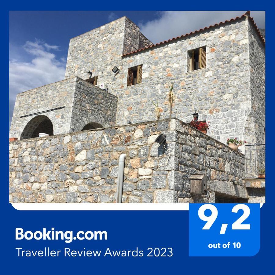 Πύργος Παραδοσιακός Με Μαγευτική Θέα - Villa Traditional Tower With Amazing Sea View 阿里奥波利斯 外观 照片