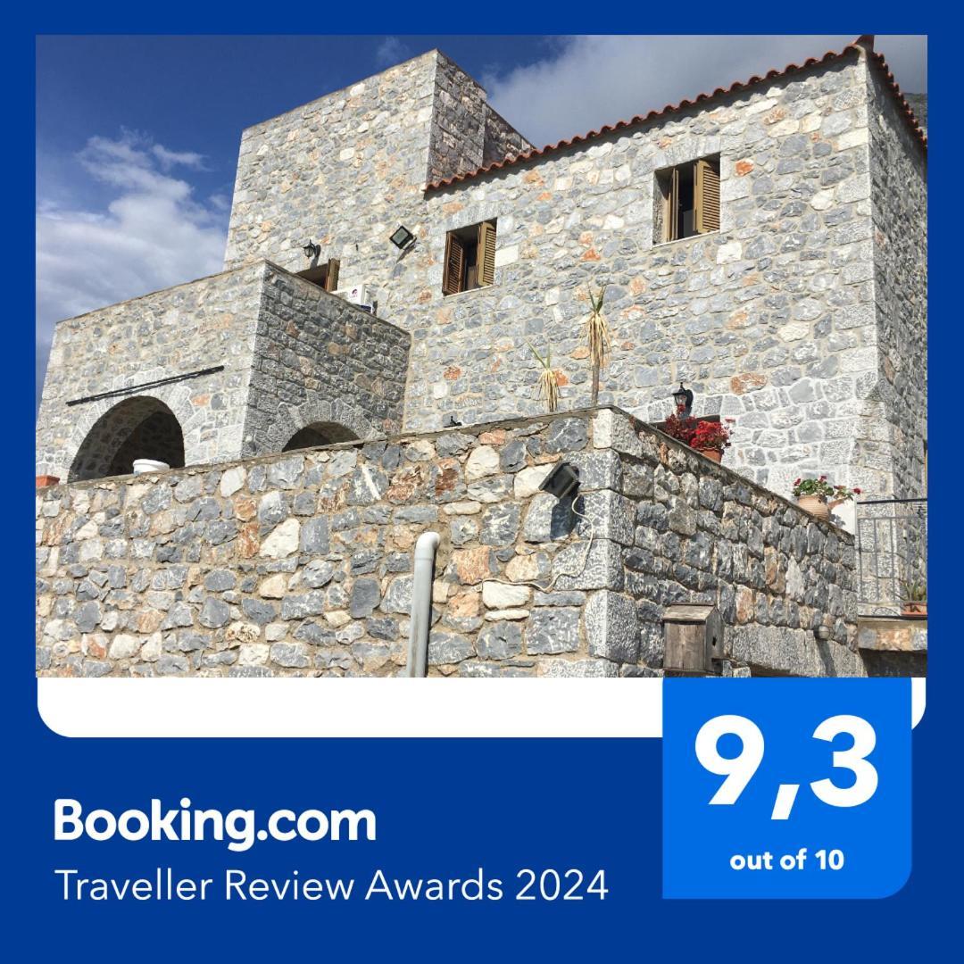 Πύργος Παραδοσιακός Με Μαγευτική Θέα - Villa Traditional Tower With Amazing Sea View 阿里奥波利斯 外观 照片